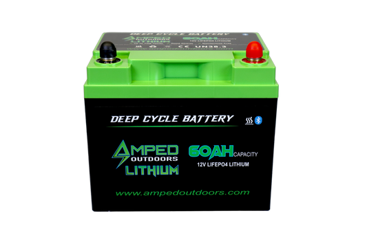 60Ah Lithium Battery (LiFePO4) 12.8V - Bluetooth - Heated